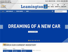 Tablet Screenshot of leamingtongm.com